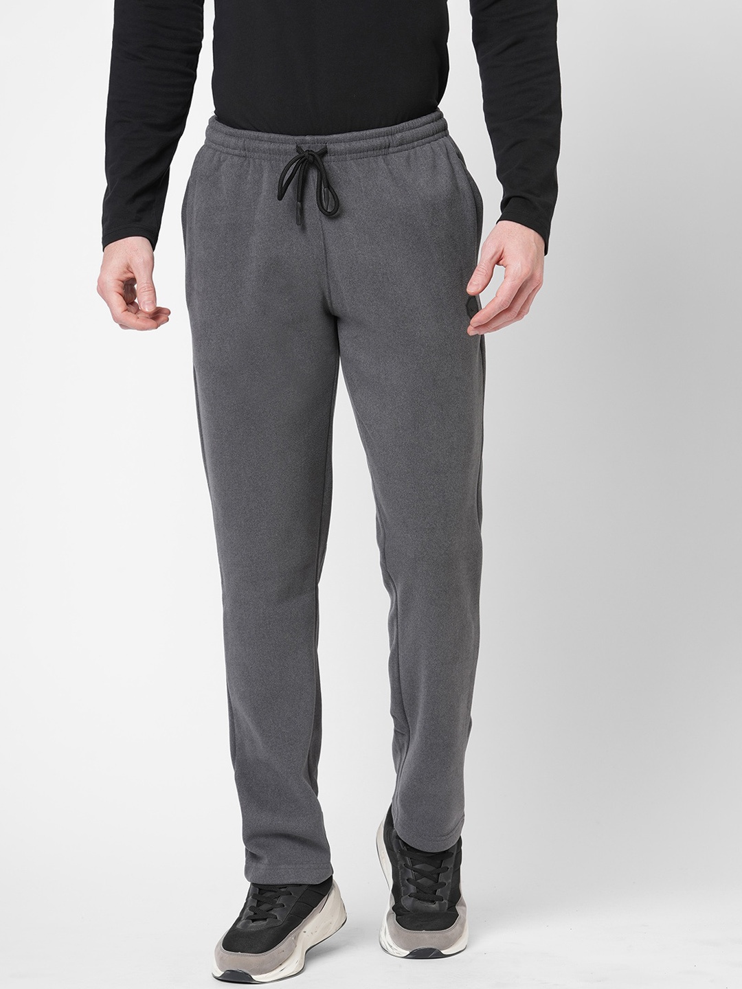 

Sweet Dreams Men Black Solid Track Pants
