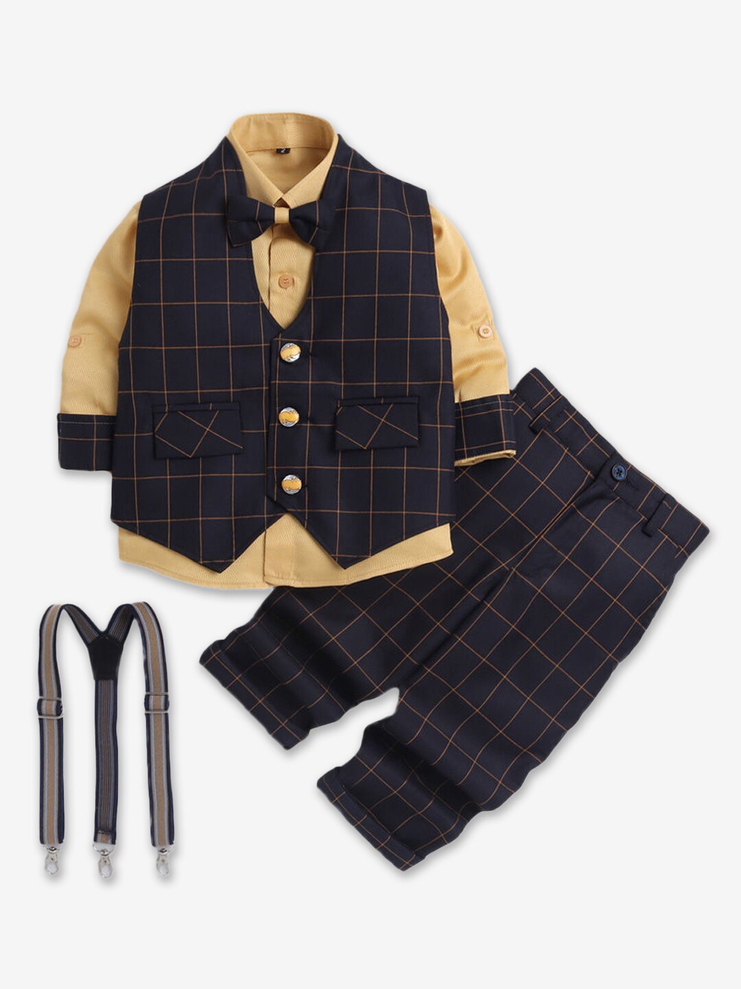 

Hopscotch Boys 3-Piece Suit, Navy blue