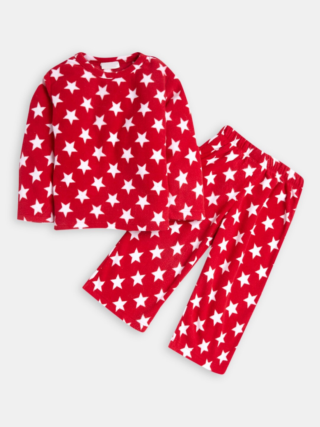 

Hopscotch Girls Red & White Printed T-shirt with Trouser