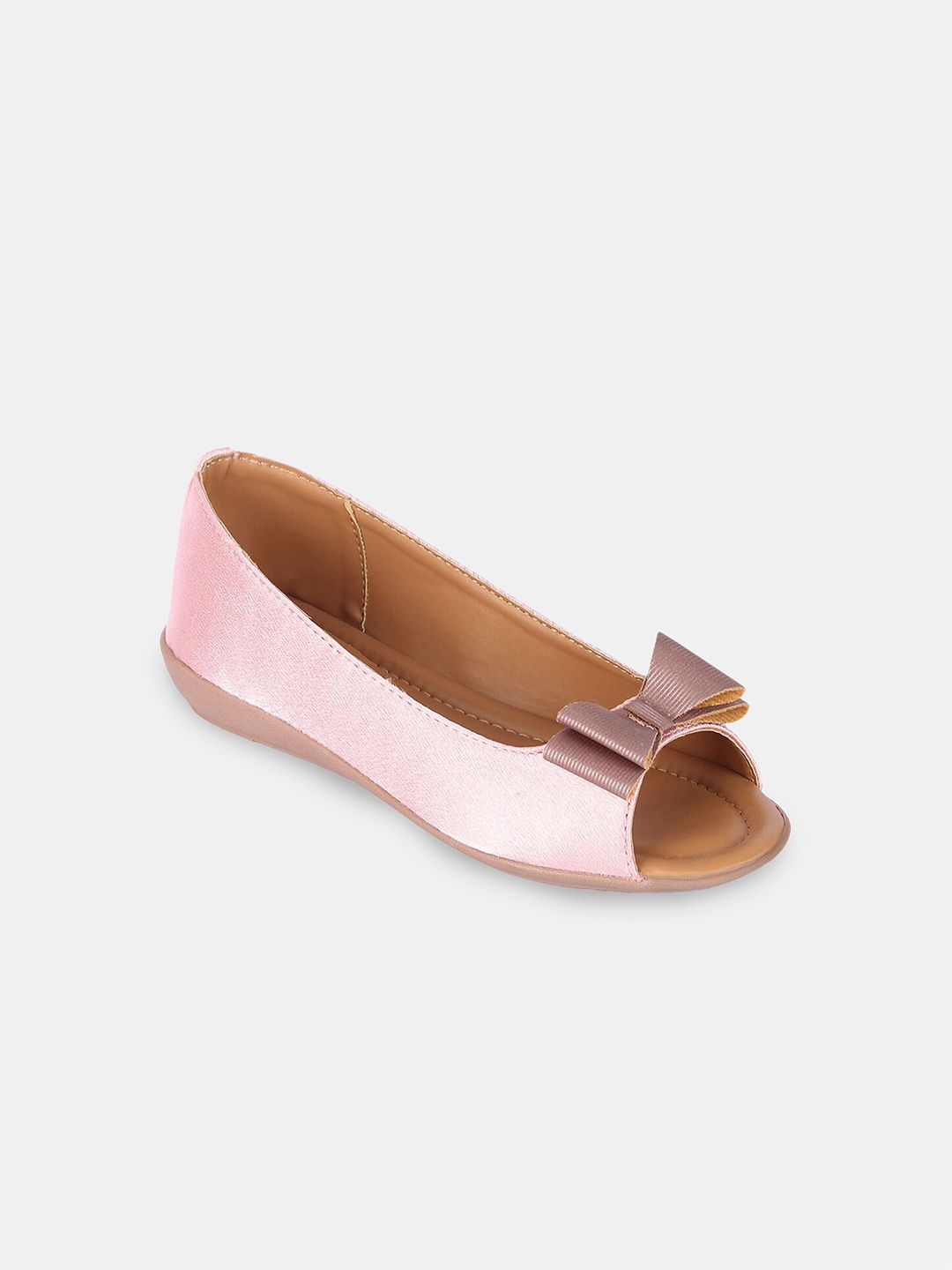 

Hopscotch Girls Pink Ballerinas with Bows