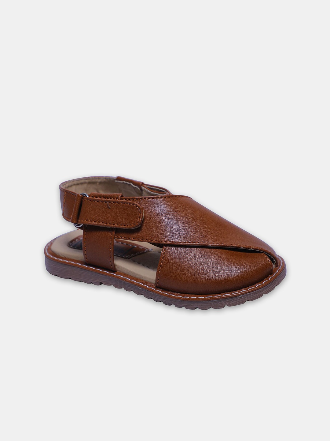 

Hopscotch Boys Brown & Beige Comfort Flats