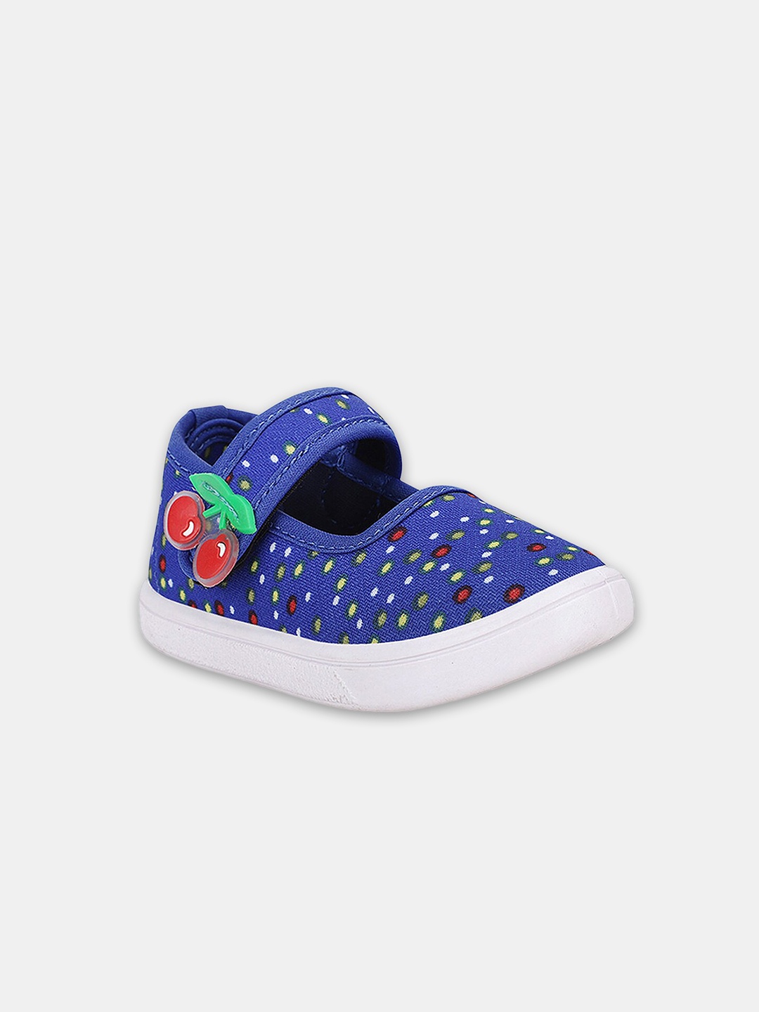 

Hopscotch Girls Printed Booties, Blue