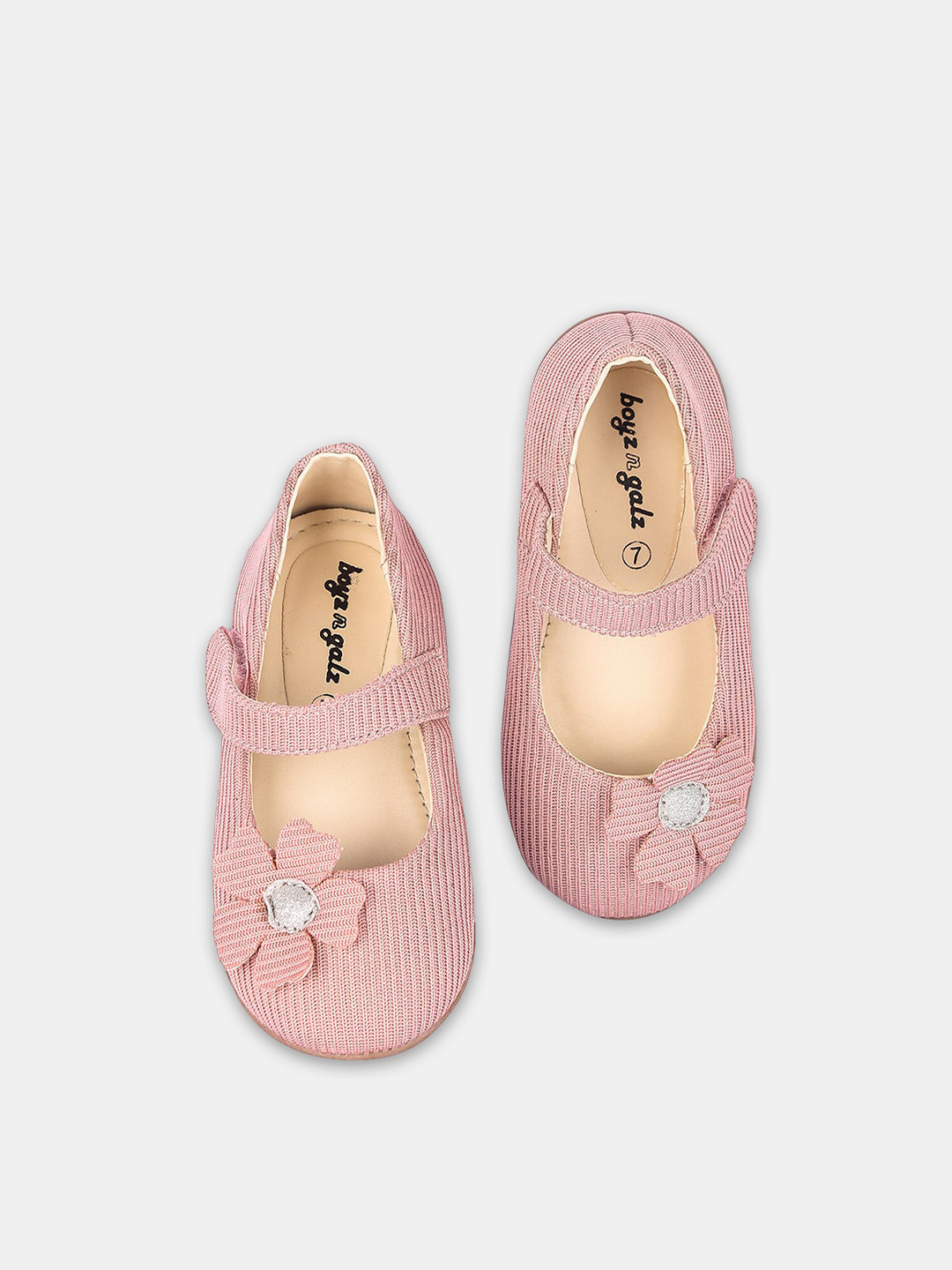 

Hopscotch Girls Pink Party Ballerinas Flats