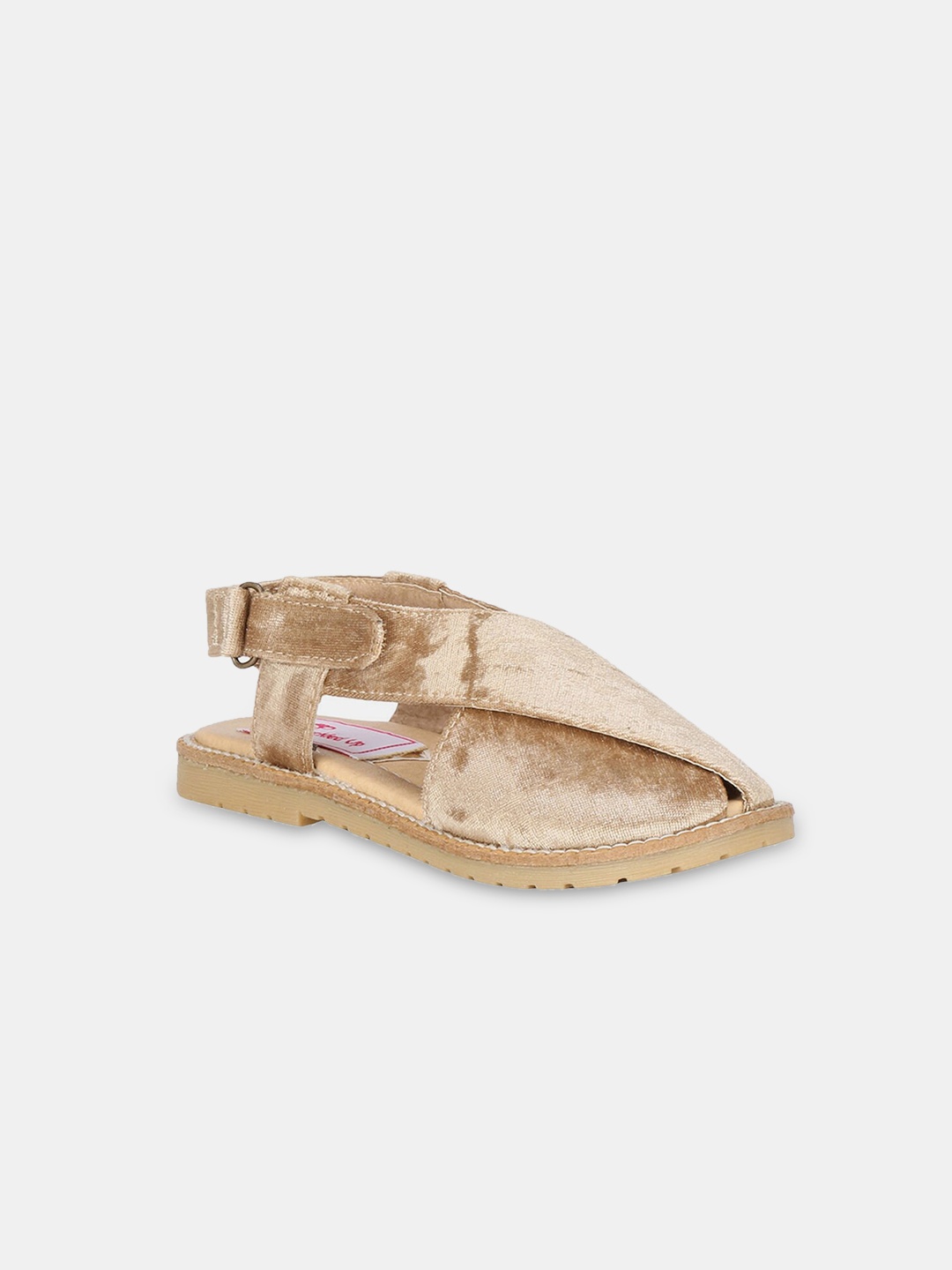 

Hopscotch Boys Gold-Toned & Brown Comfort Flats