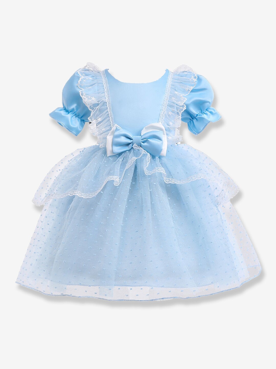 

Hopscotch Blue Peplum Maxi Dress