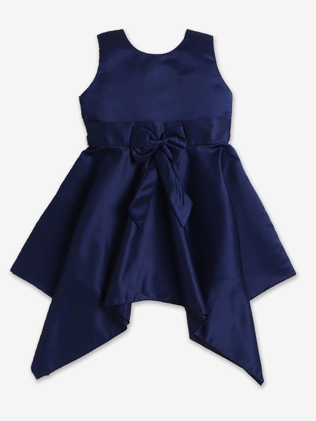 

Hopscotch Girls Blue Round Neck Fit And Flare Dress