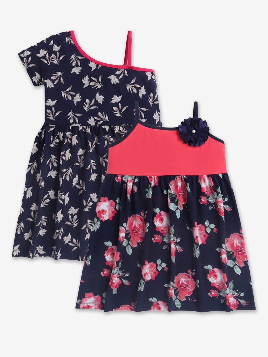 

Hopscotch Blue & Black Floral Dress