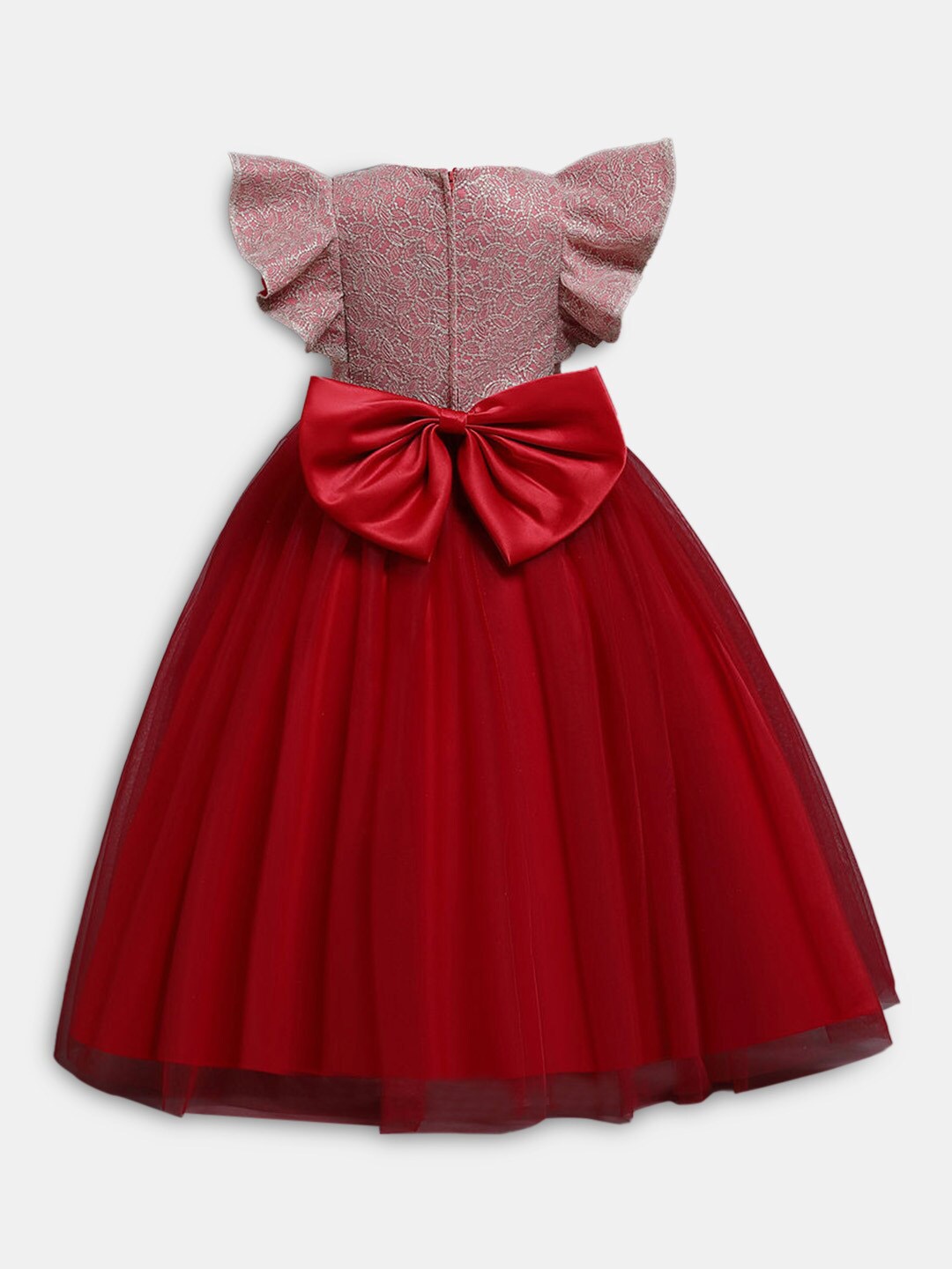 

Hopscotch Red Midi Dress