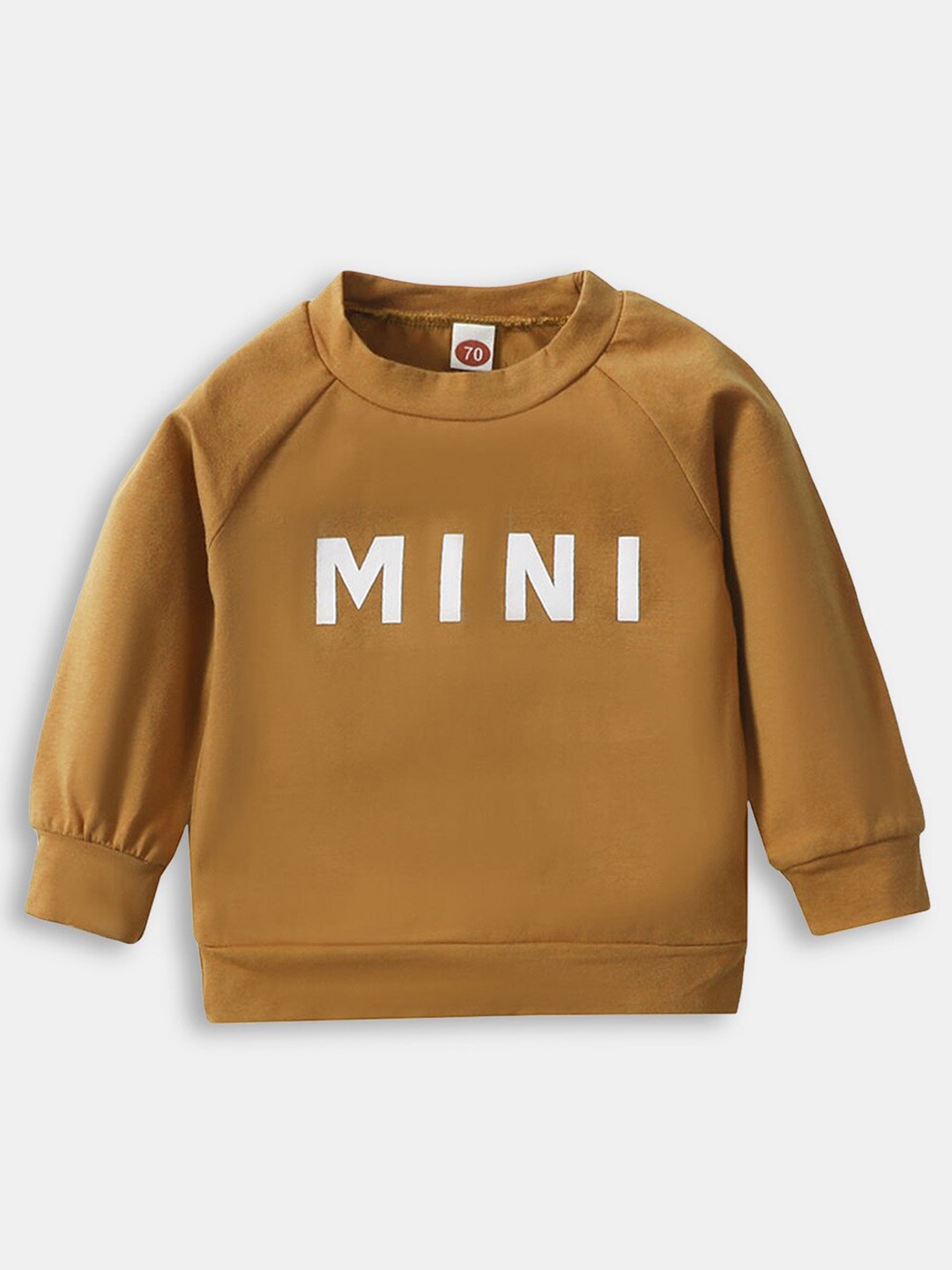 

Hopscotch Boys Brown Typography Sweatshirt
