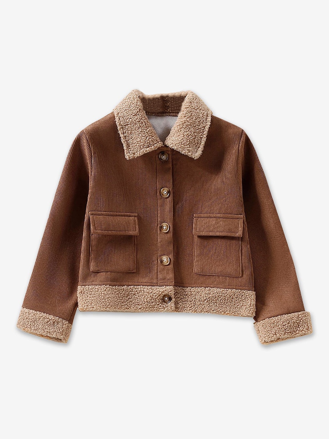 

Hopscotch Girls Brown Tailored Jacket