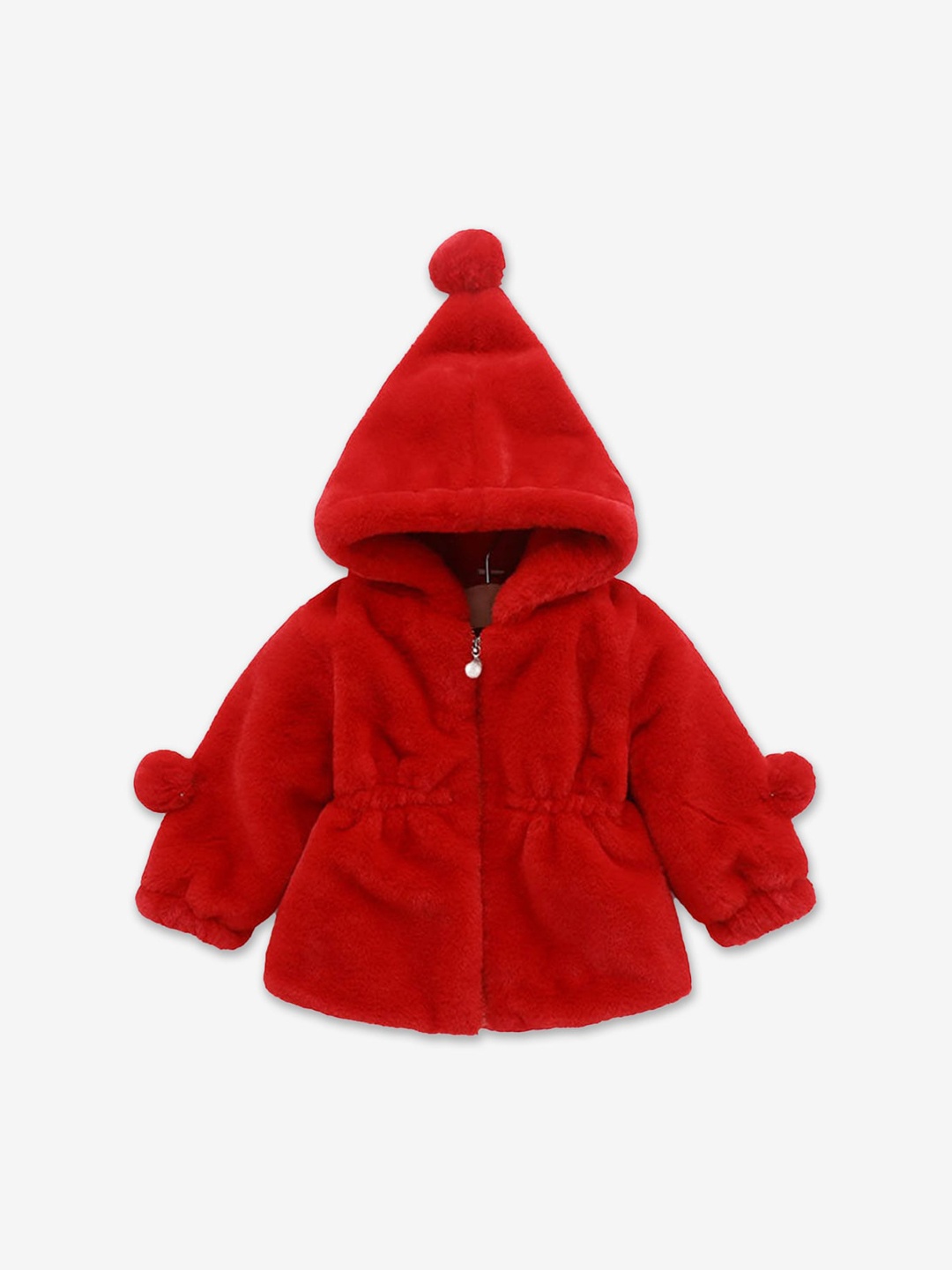 

Hopscotch Girls Red Tailored Hooded Jacket