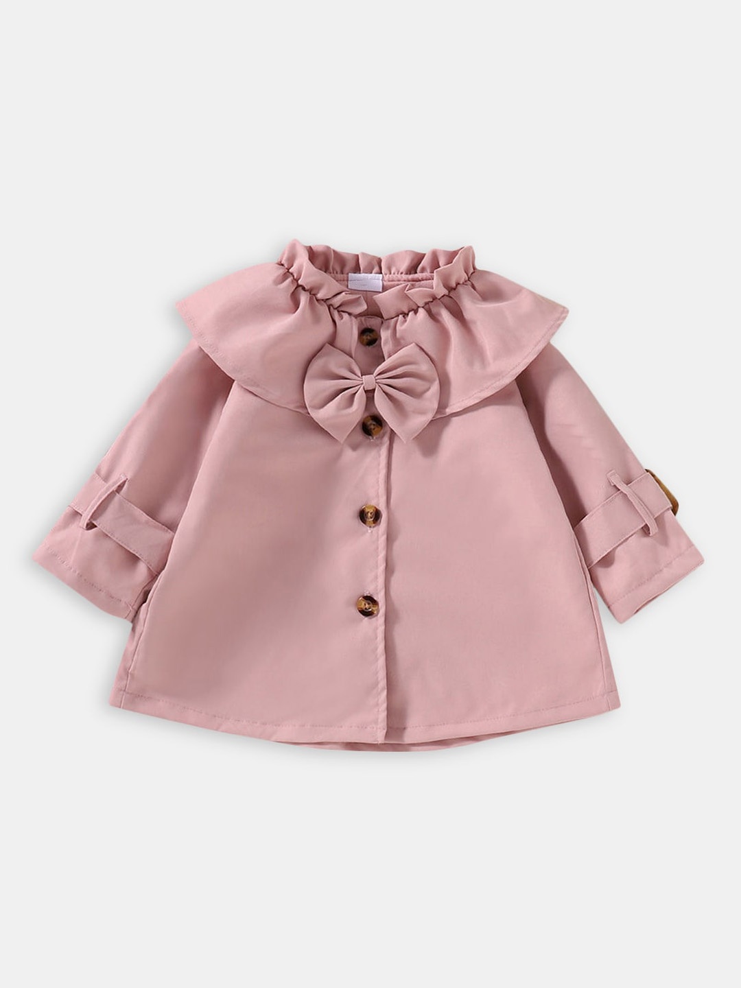 

Hopscotch Girls Pink Open Front Jacket