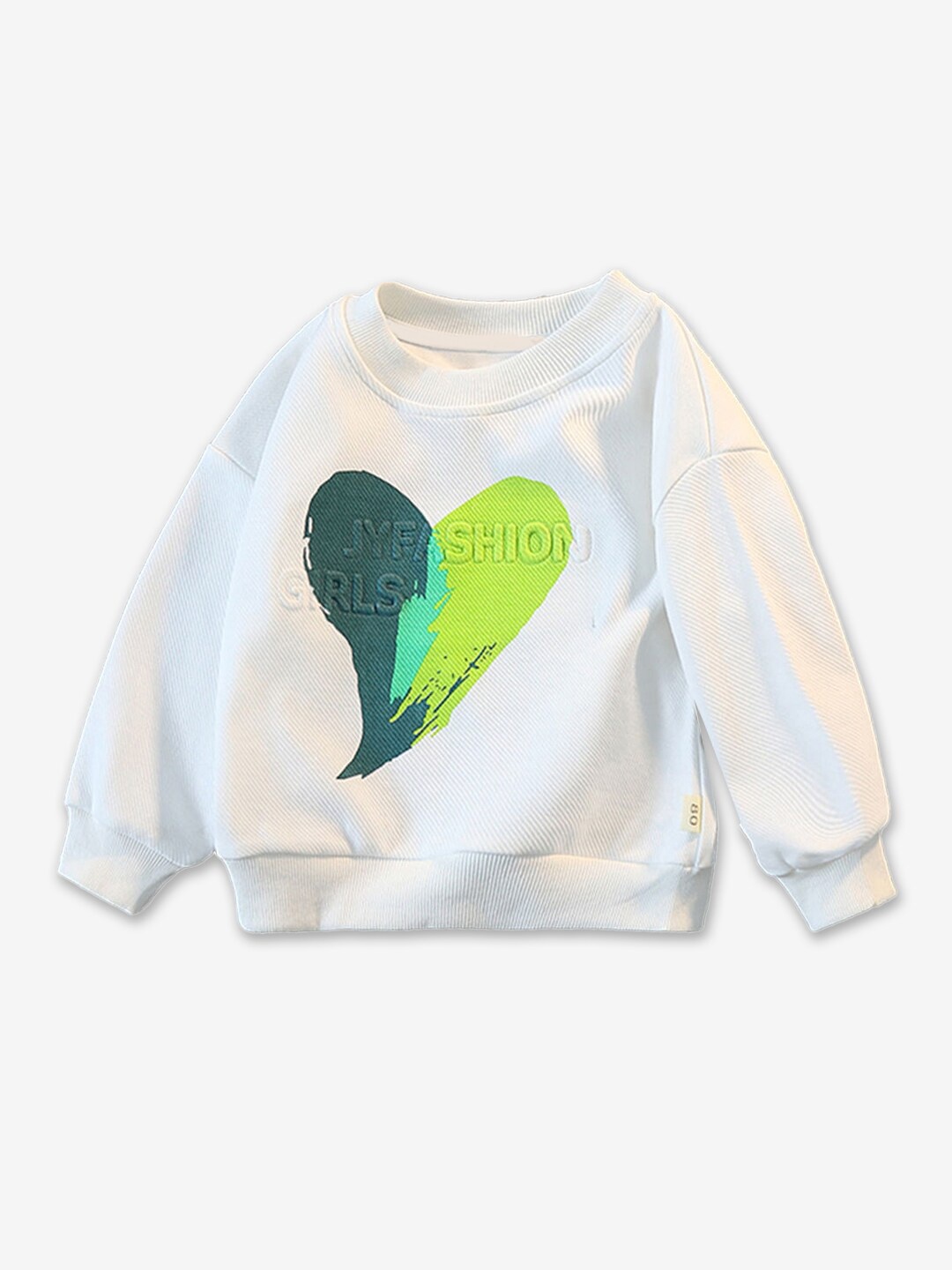 

Hopscotch Boys White Graphic Printed Sweatshirt