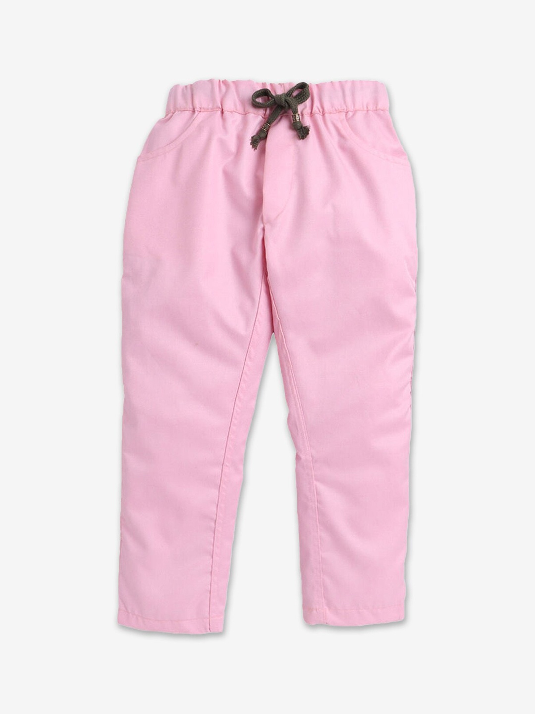 

Hopscotch Kids Pink Solid Track Pant