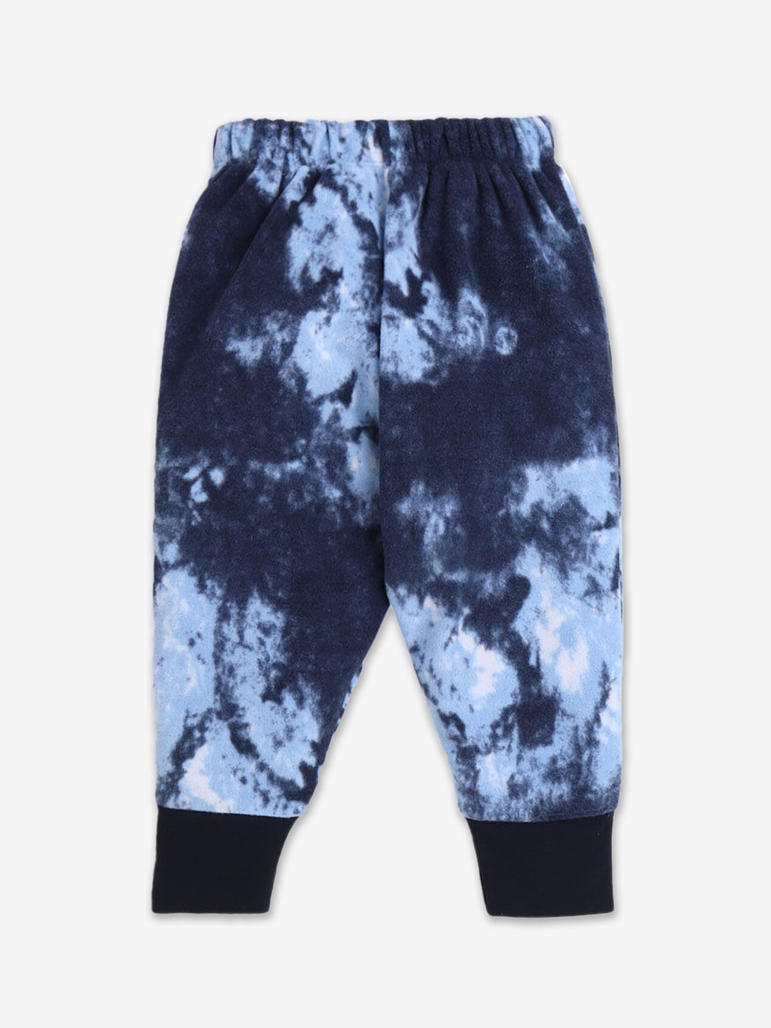 

Hopscotch Girls Blue Tie & Dye Printed Joggers