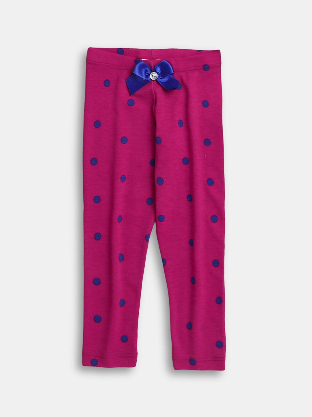 

Hopscotch Girls Pink Printed Ankle Length Leggings