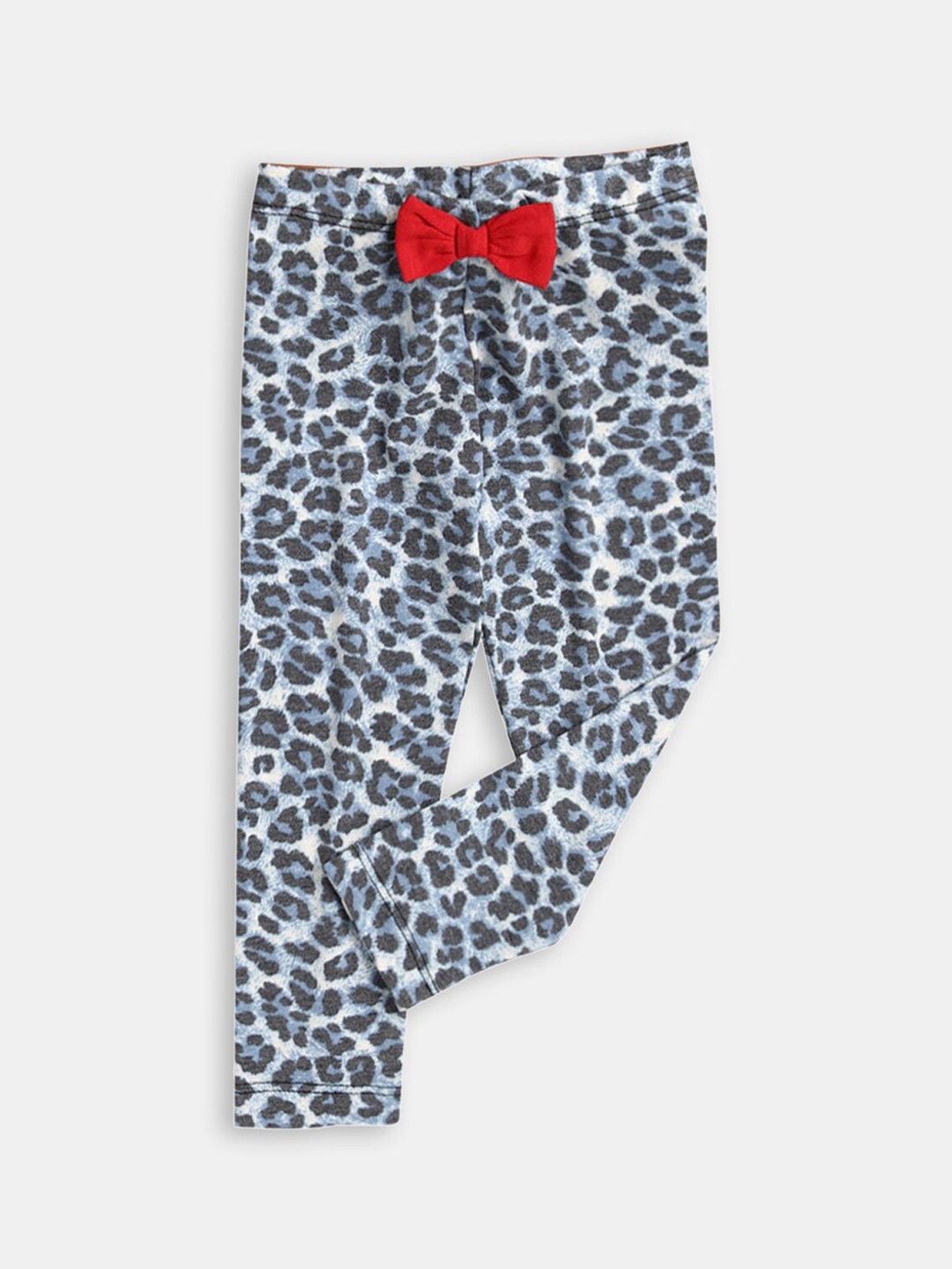 

Hopscotch Girls Blue Printed Ankle Length Leggings