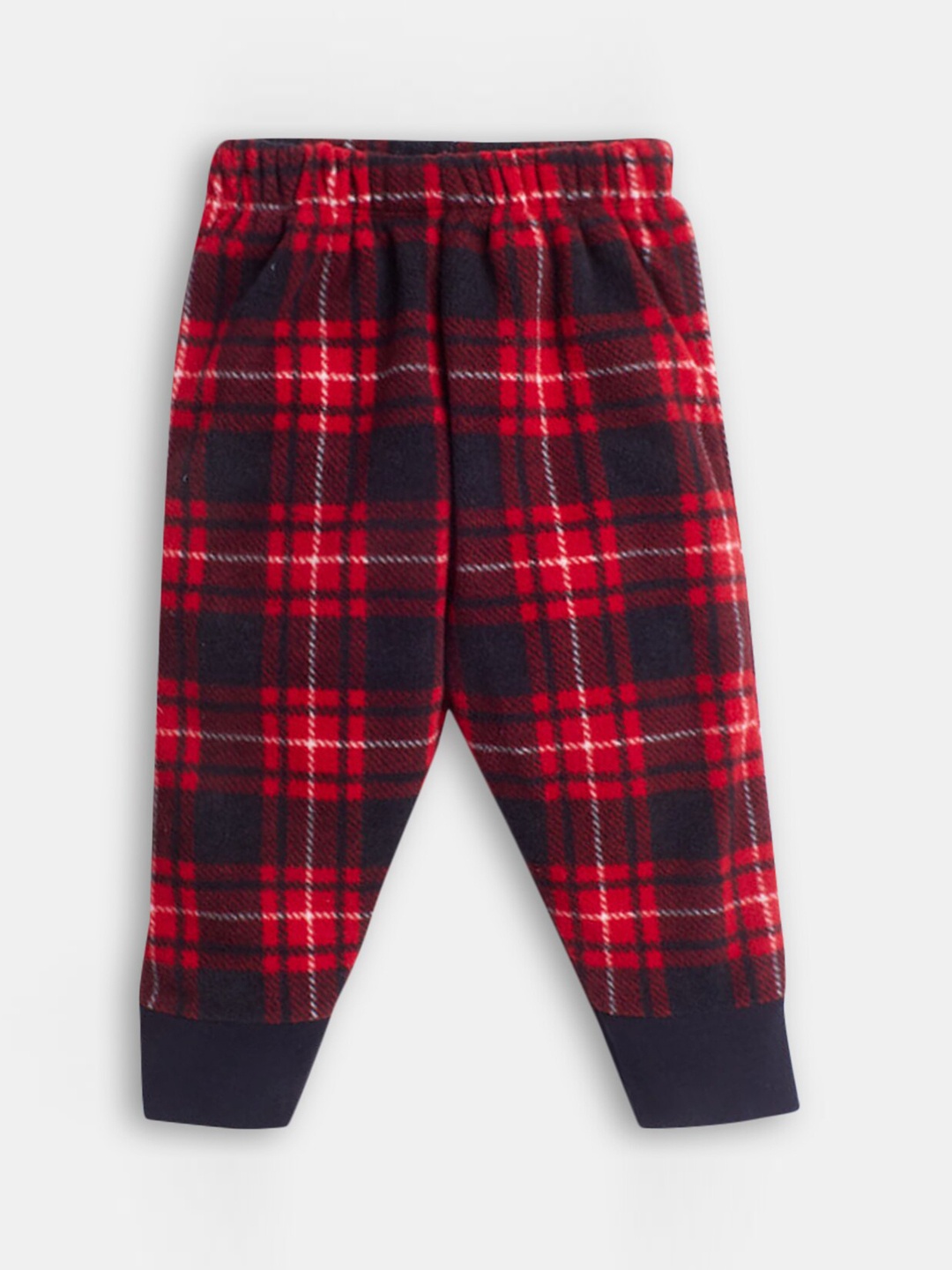 

Hopscotch Boys Red & Black Checked Joggers