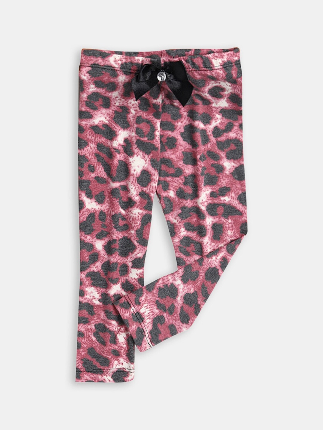 

Hopscotch Girls Purple Printed Leggings