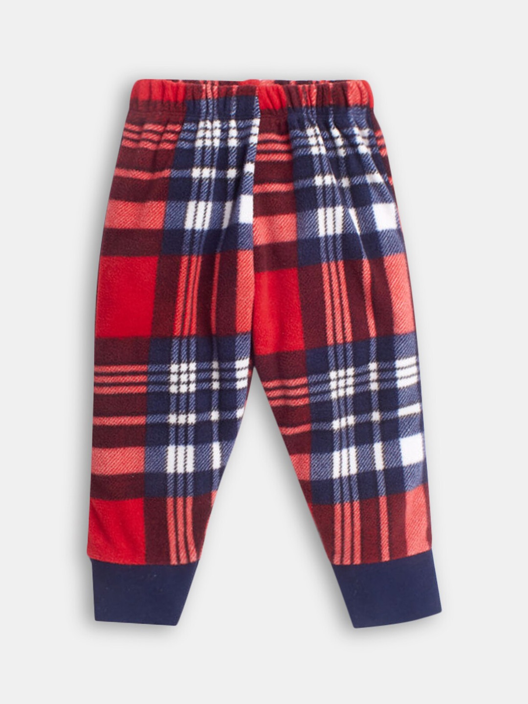 

Hopscotch Boys Red & Blue Checked Joggers