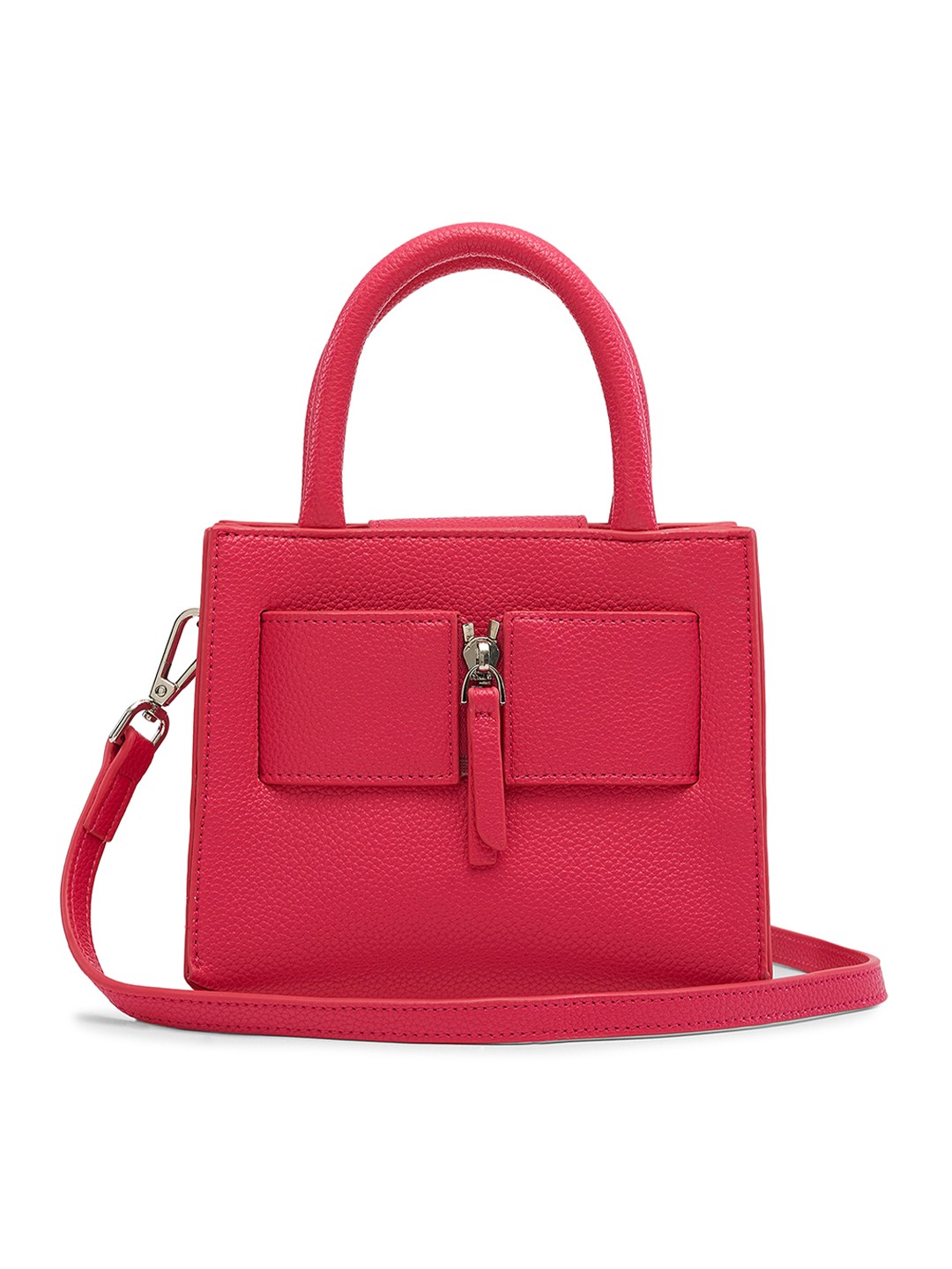 

MIRAGGIO Solid Sling Bag, Pink