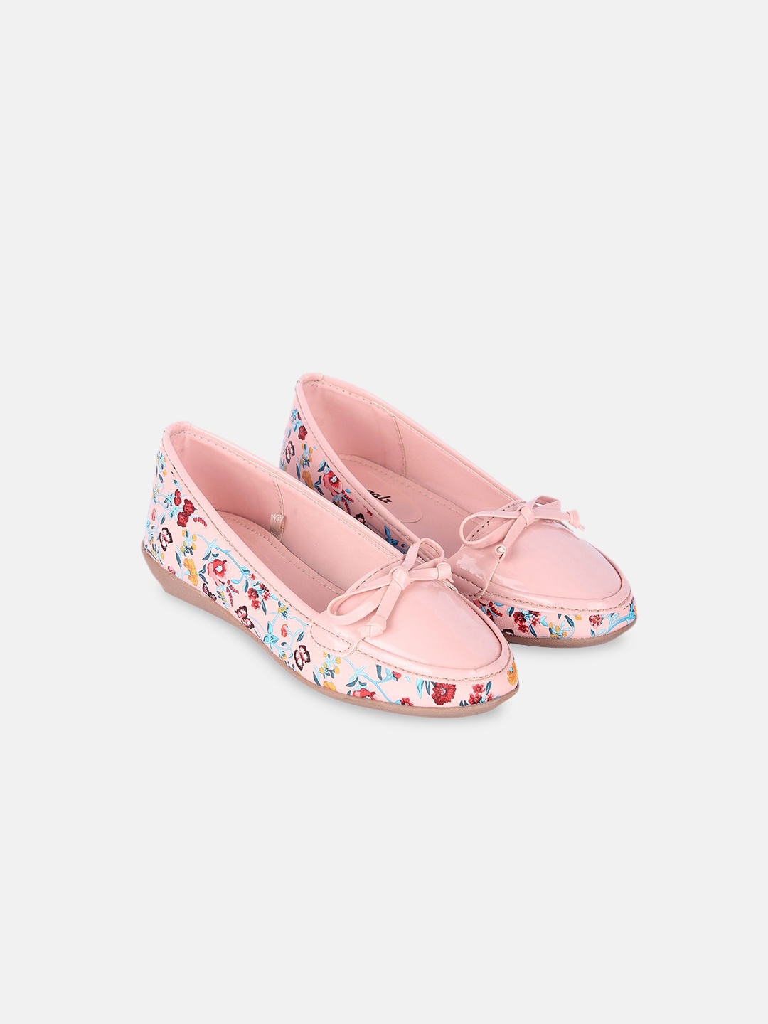

Hopscotch Girls Pink Printed Ballerinas