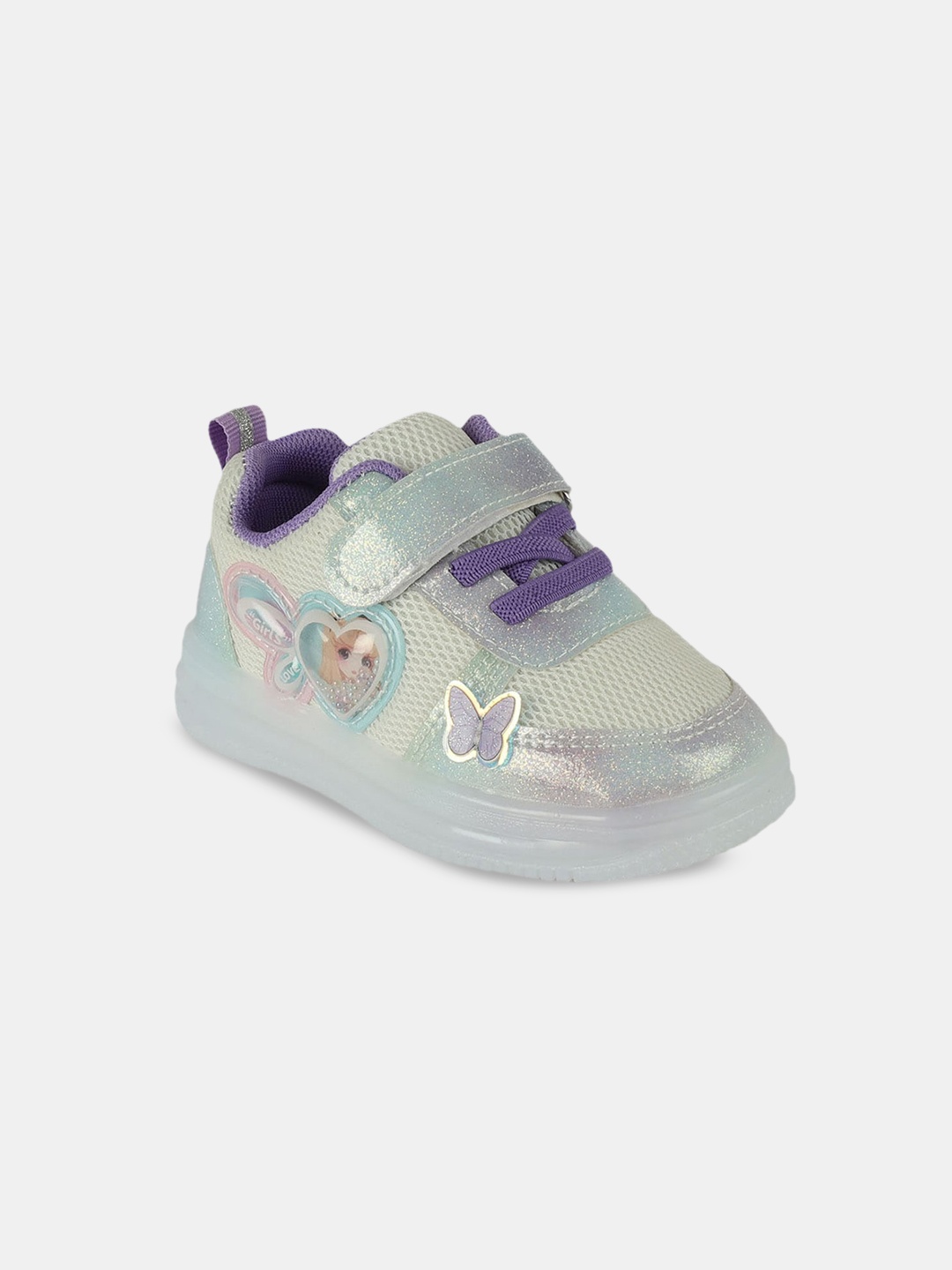 

Hopscotch Girls Purple LED Sneakers