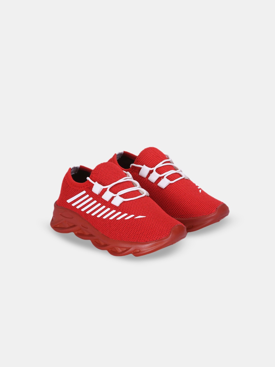 

Hopscotch Boys Red Perforations Slip-On Sneakers