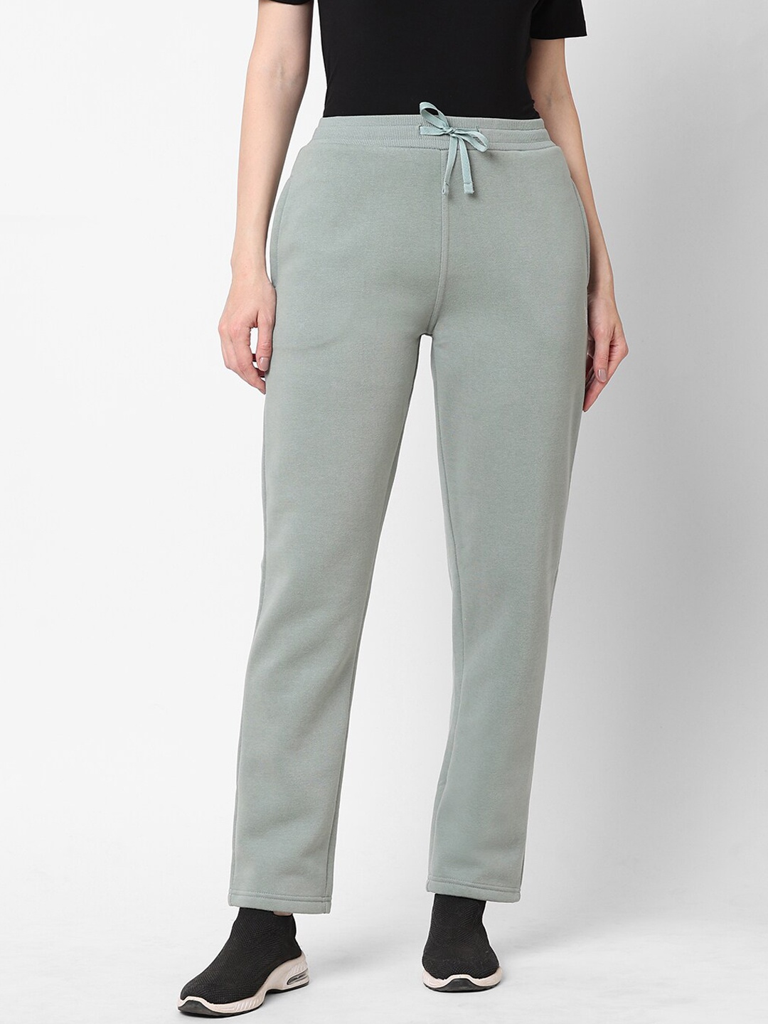 

Sweet Dreams Green Fleece Track Pant