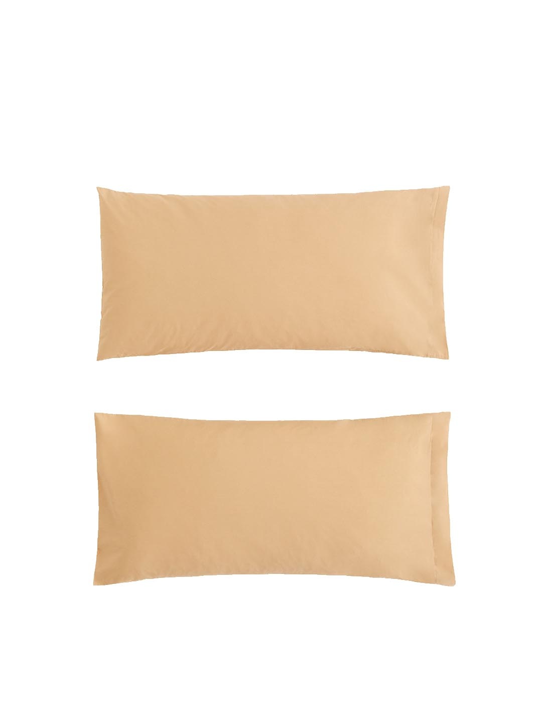 

H&M 2-Pack Cotton Percale Pillowcases, Beige