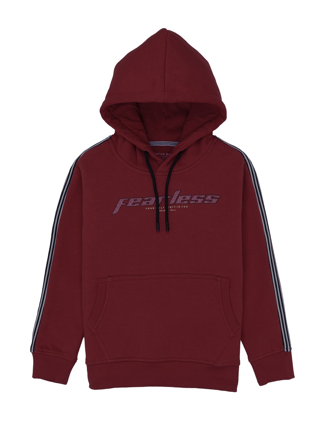 

Status Quo Boys Red Printed Sweatshirt