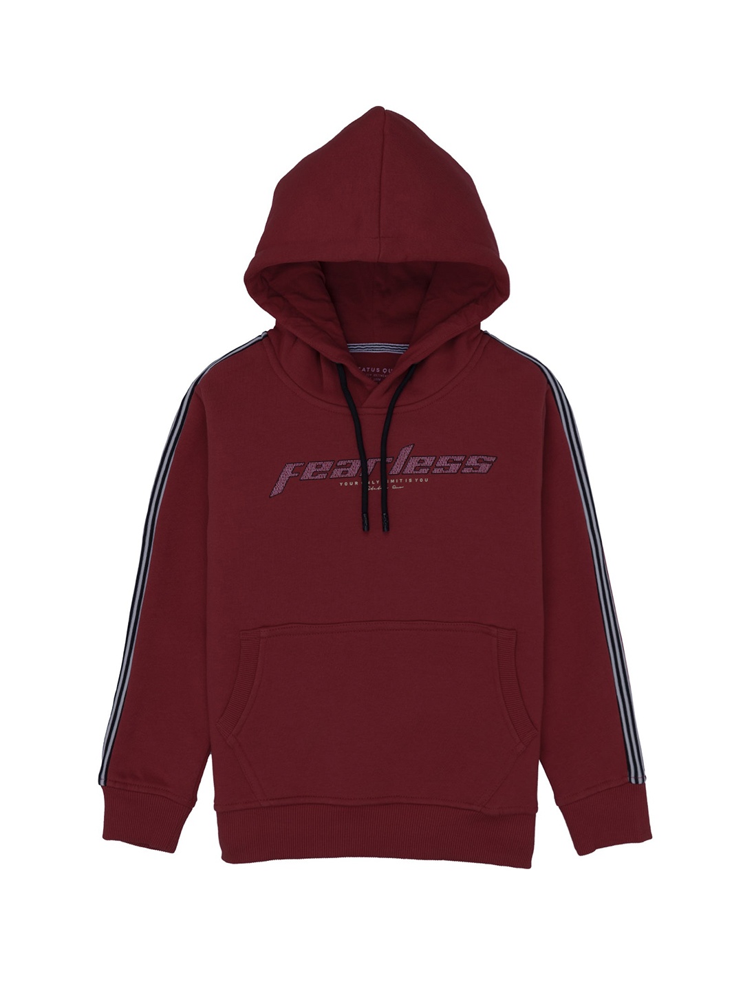 

Status Quo Boys Red Printed Sweatshirt