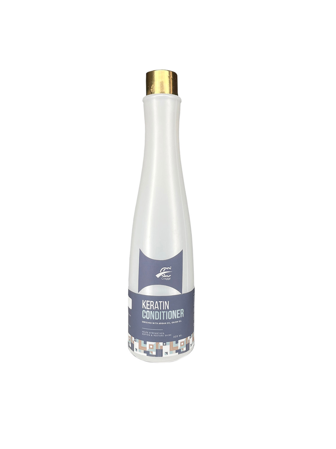 

Craggy Cosmetic Keratin with Argan & Onion Oils Conditioner 300ml, White