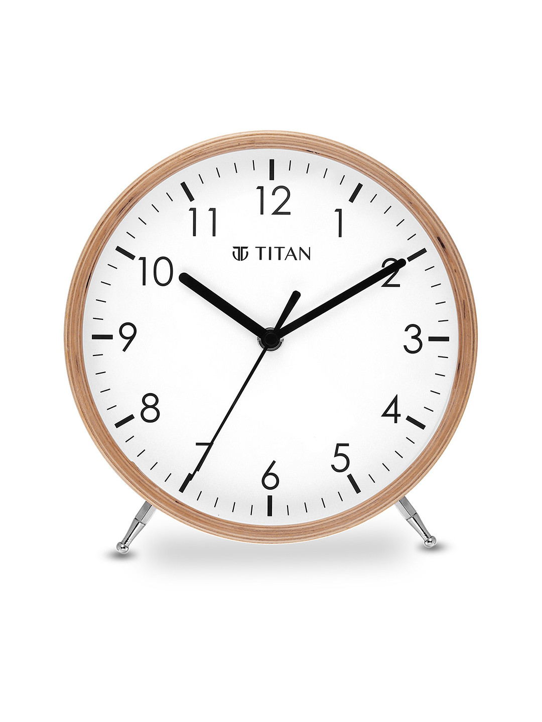 

Titan White & Black Contemporary Wall Clock T0004WA03