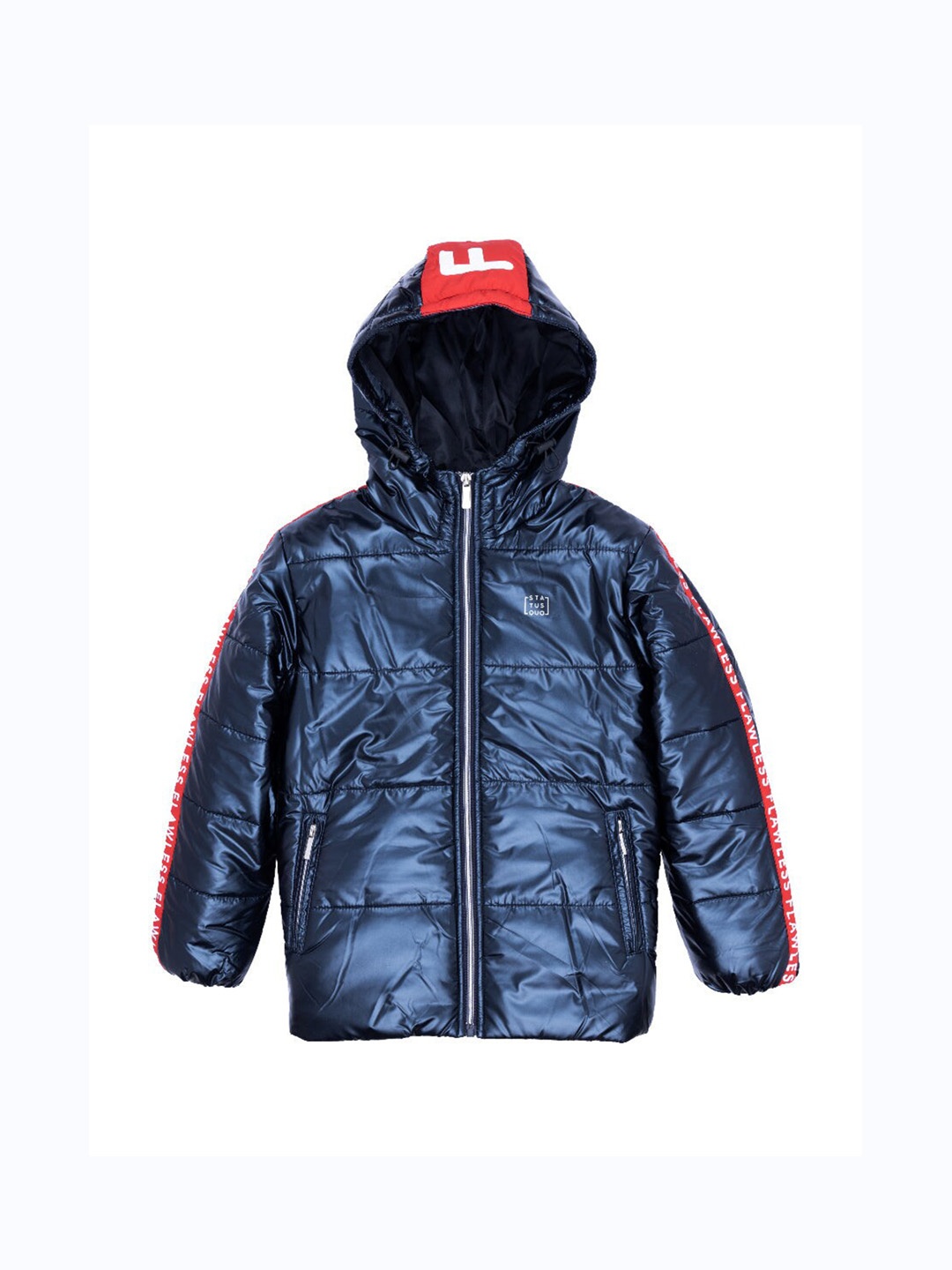 

Status Quo Boys Navy Blue Padded Jacket
