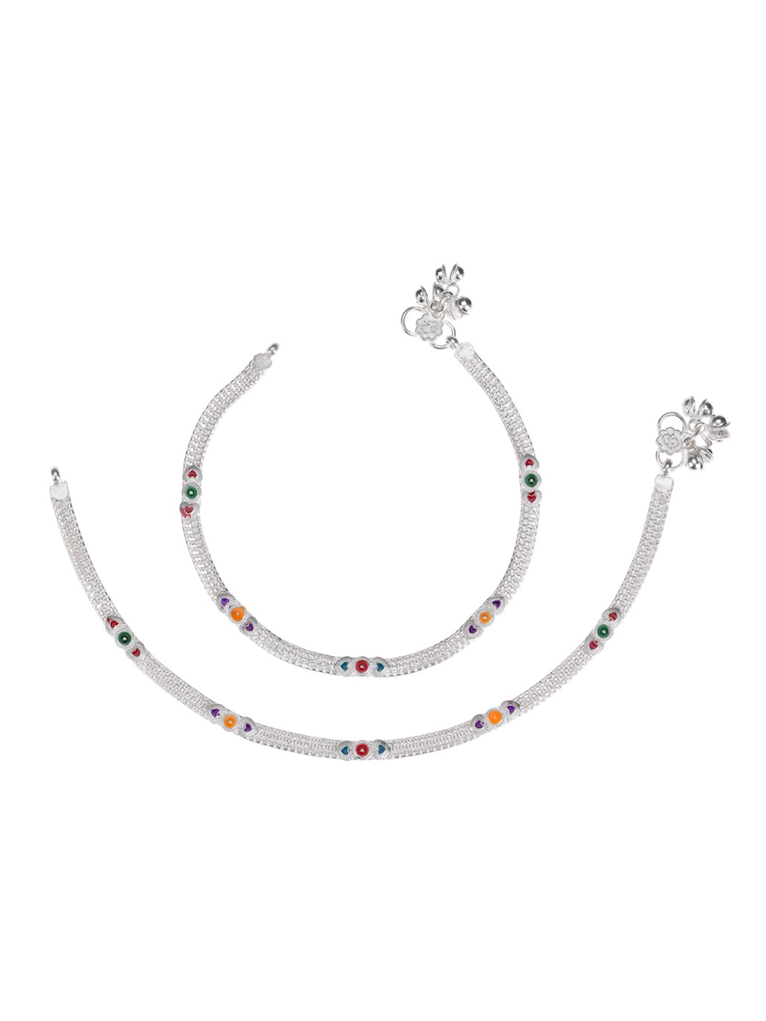 

AanyaCentric Women Silver-Plated Anklet