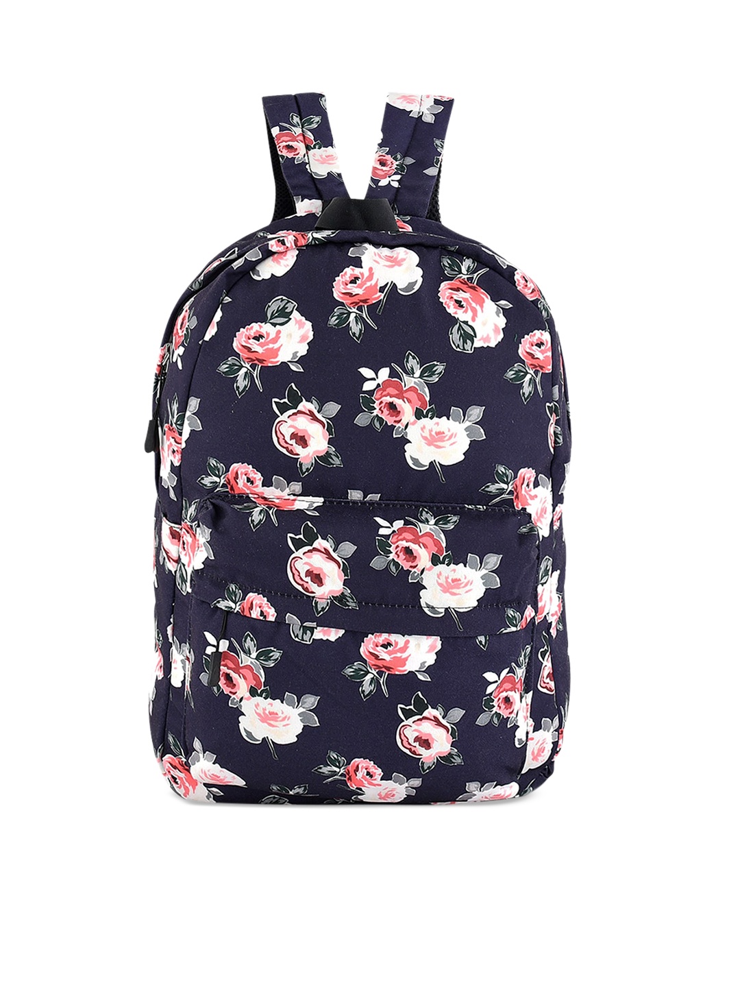 

Lychee bags Women Navy Blue Floral Printed Backpack