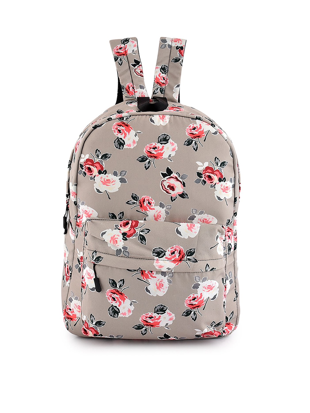 

Lychee bags Women Beige Floral Printed Backpack