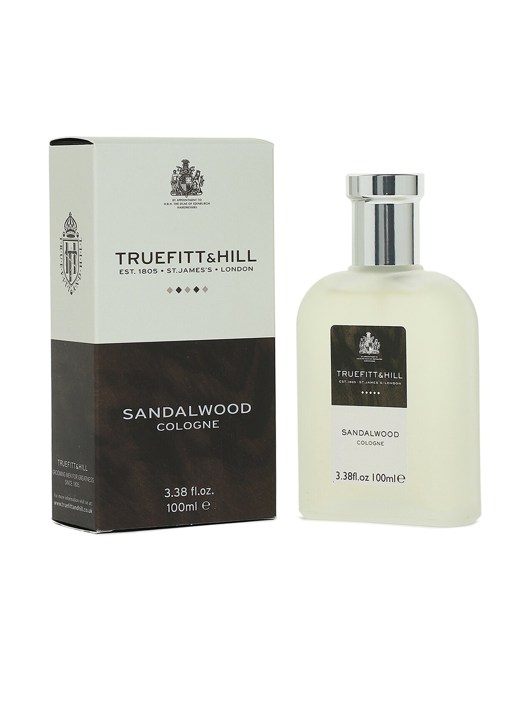 

TRUEFITT & HILL Men Sandalwood Cologne 100 ml, Off white