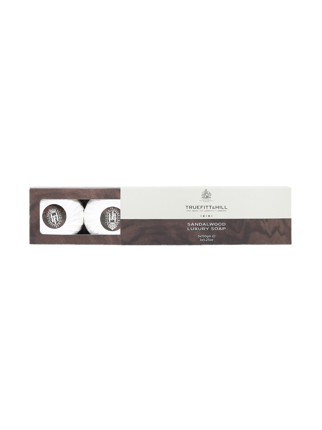 

TRUEFITT & HILL Set Of 3 White Sandalwood Soaps