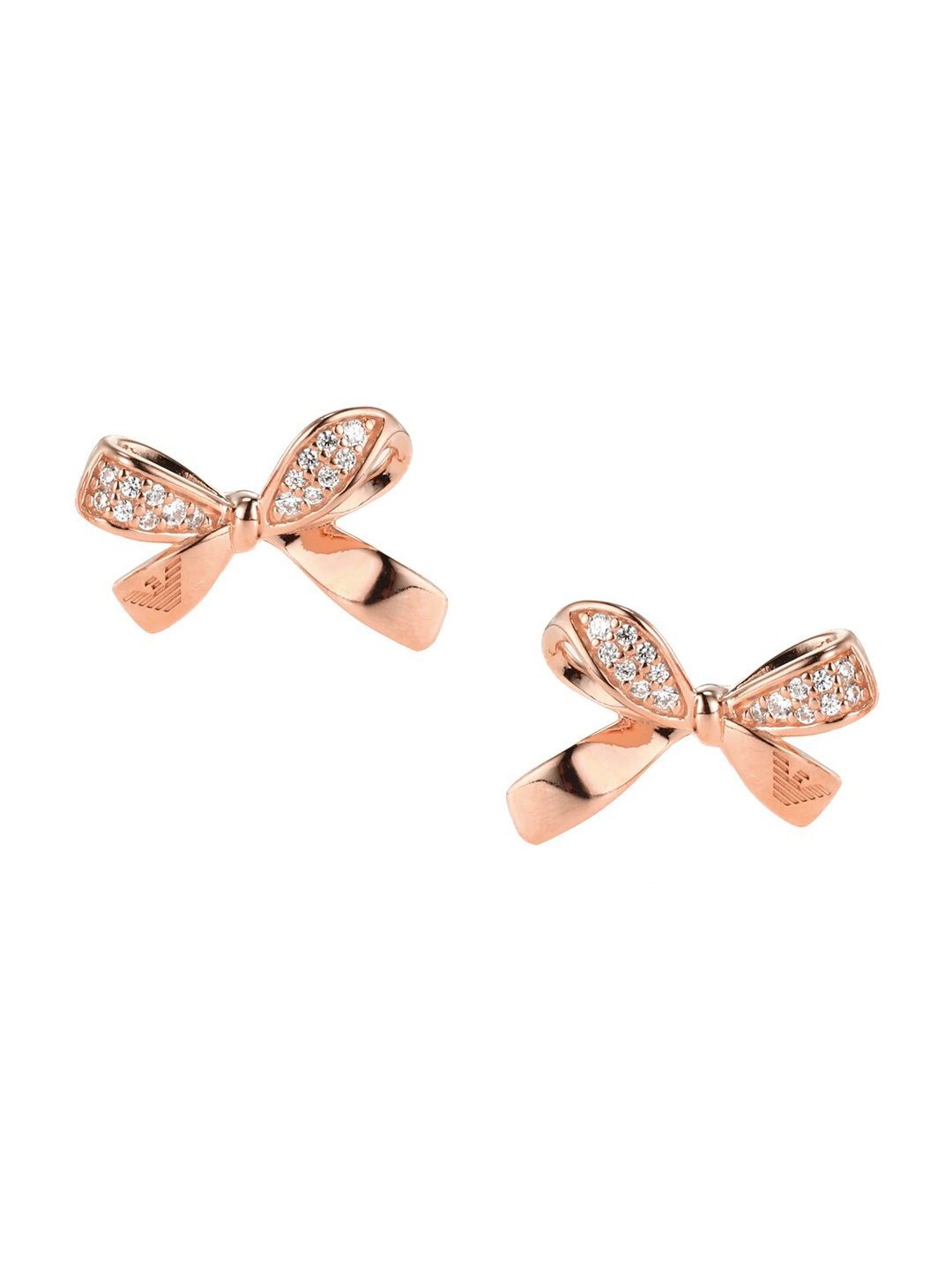 

Emporio Armani Quirky Studs Earrings, Rose gold