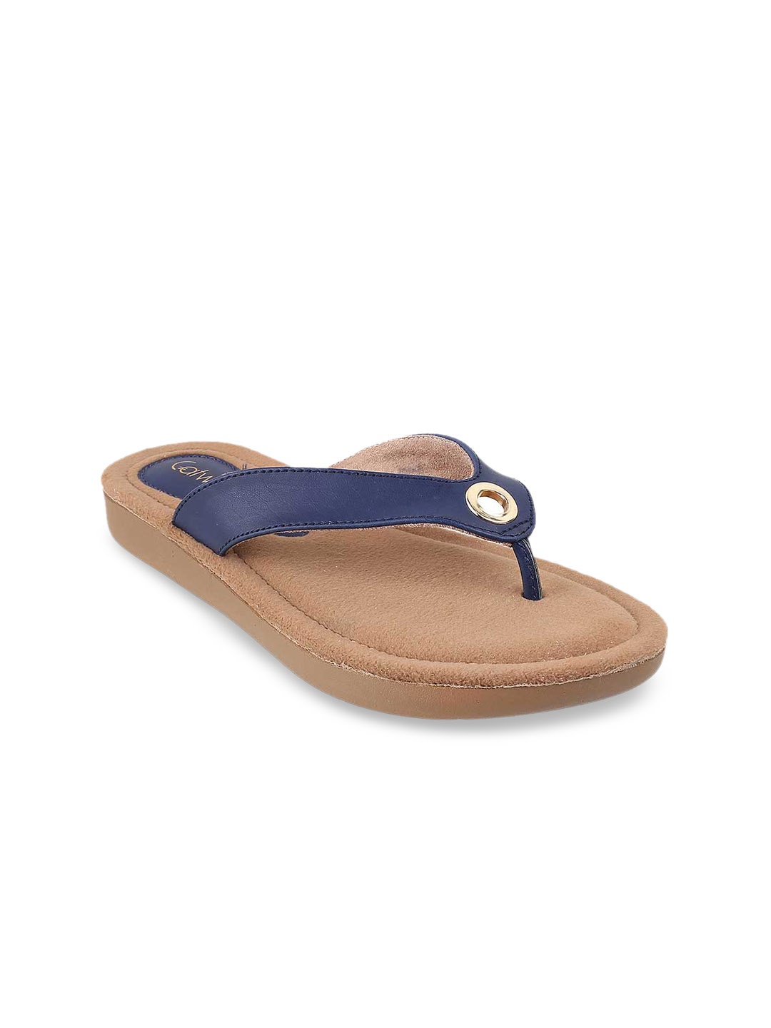 

Catwalk Women Navy Blue T-Strap Flats