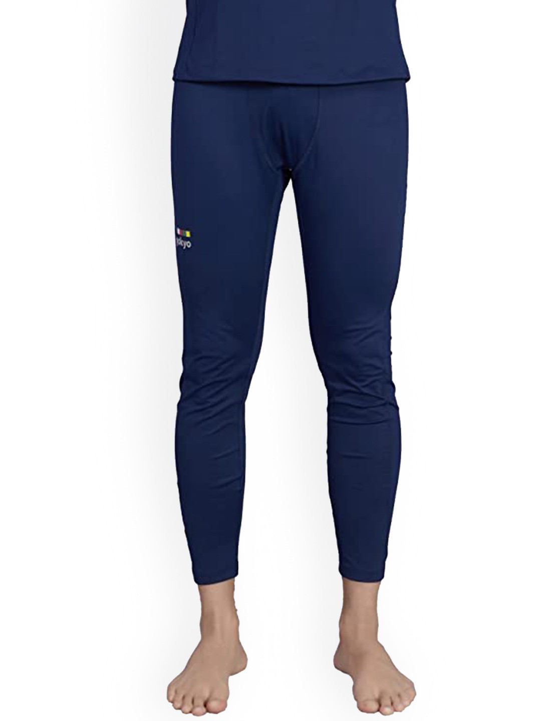 

GOKYO Sherpa Series Men Navy Blue Thermal Bottoms