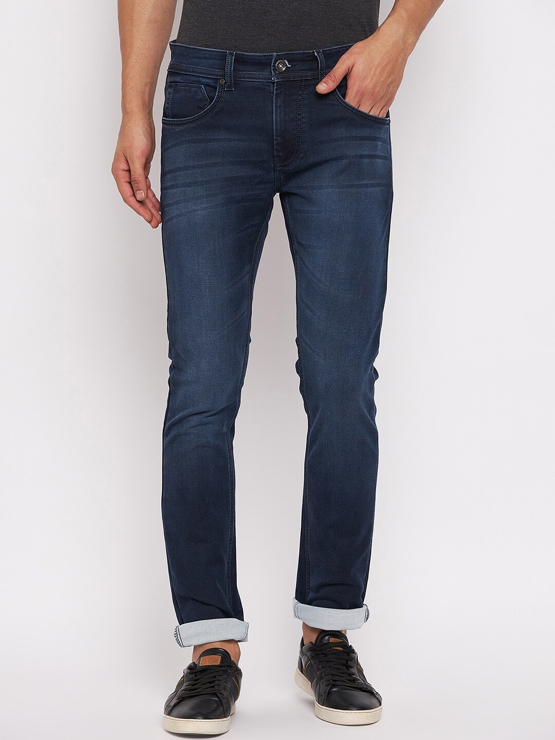 

Duke Men Blue Slim Fit Light Fade Stretchable Jeans