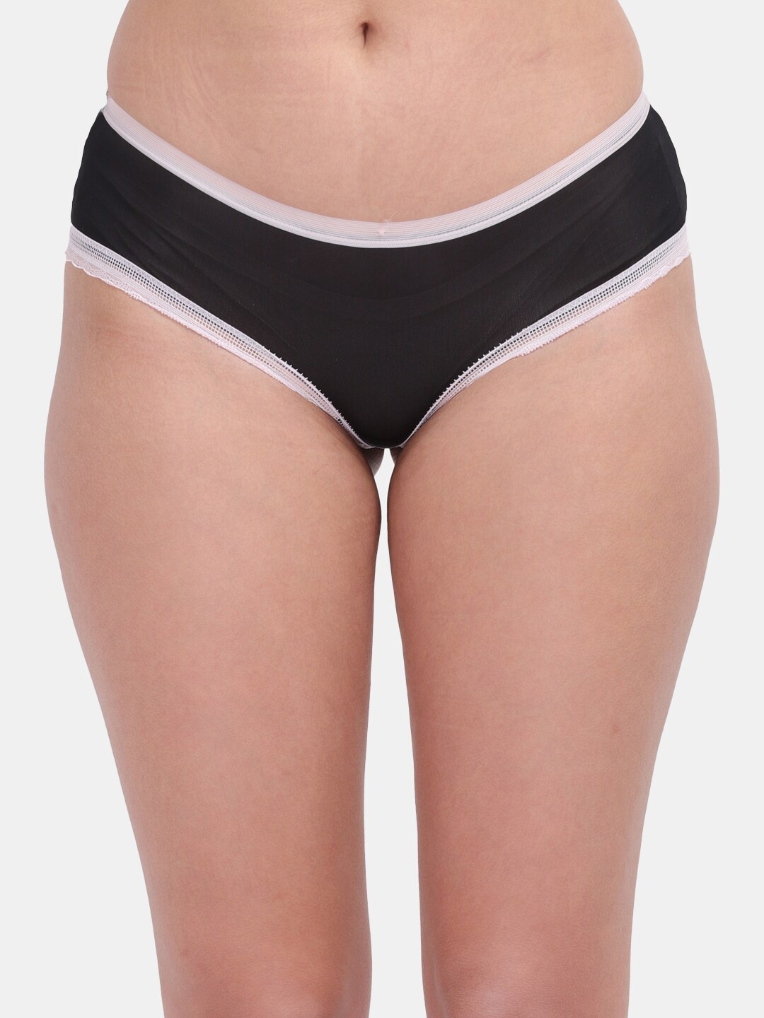 

Amour Secret Women Black Anti-Bacterial Hipster Brief