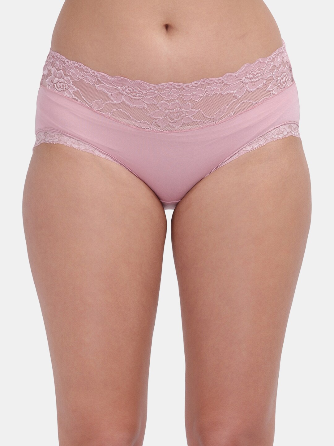 

Amour Secret Women Pink Anti-Odour Seamless Hipster Brief