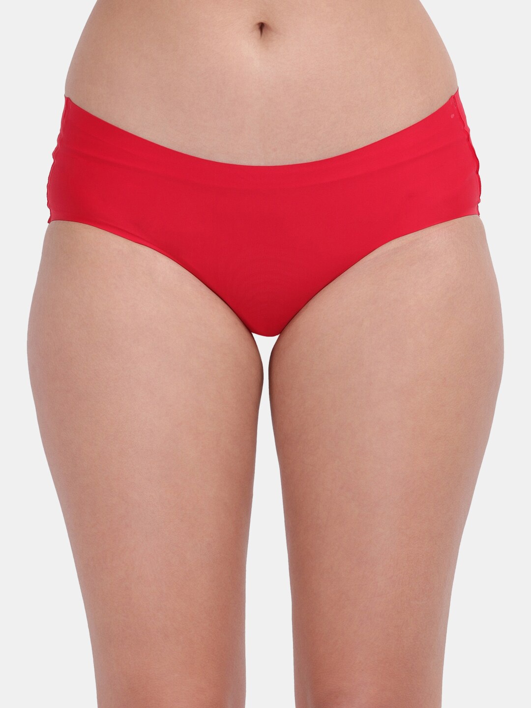 

Amour Secret Women Red Anti-Odour Seamless Hipster Brief