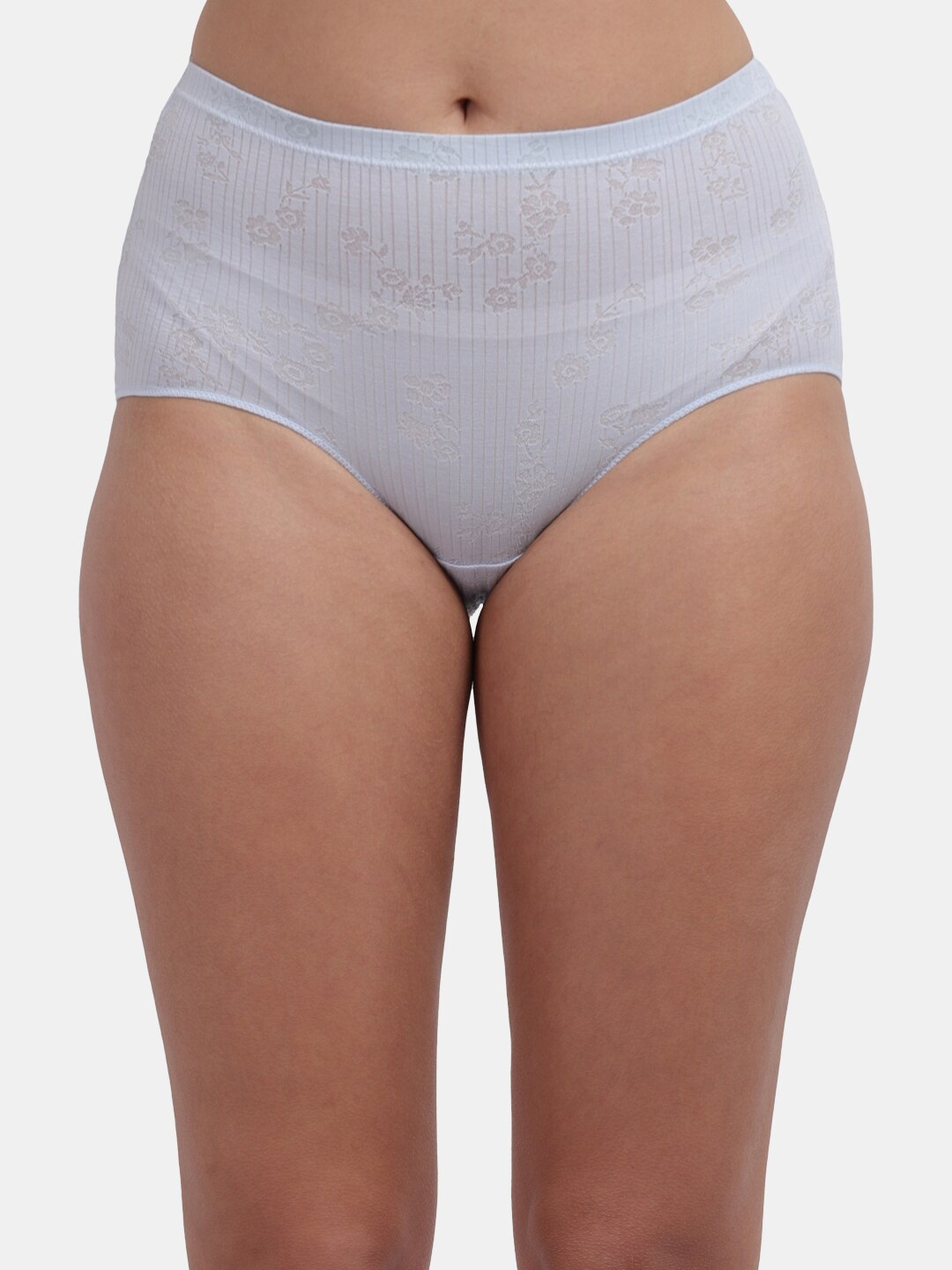 

Amour Secret Women Blue Self Design Anti-Bacterial Hipster Brief