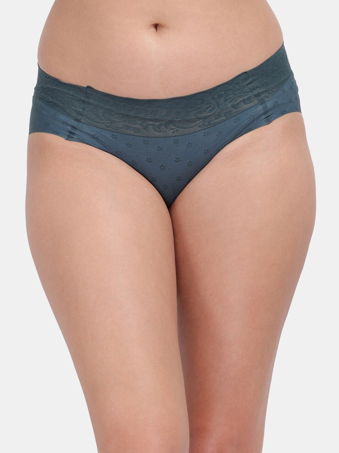 

Amour Secret Women Green Laced Anti-Odour Hipster Brief