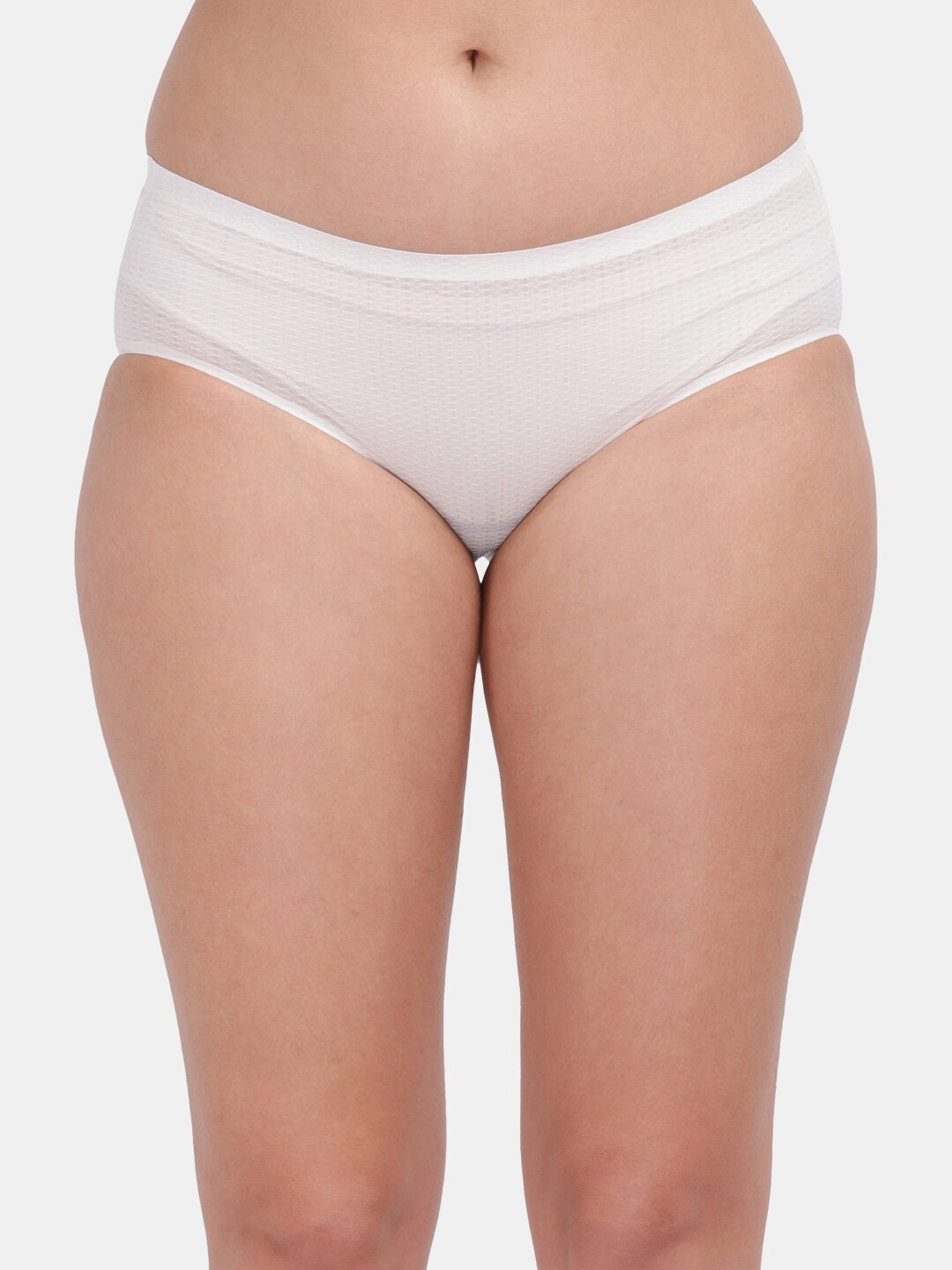 

Amour Secret Women White Anti-Odour Hipster Brief